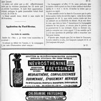 1304 - Page XI-1991 - Correspondance. Rente d’un blessé du travail / Application du Tarit Breton. La visite de contrôle