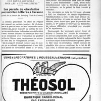 1352 - Page XLIX-2067 - Note de pratique quotidienne. Régime et traitement de la diathèse urique / Les permis de circulation pourront être délivrés à l’avance