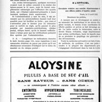 1353 - Page 2068-L - Les permis de circulation pourront être délivrés à l’avance / Documents officiels. A l’officiel. Circulaire relative aux comités départementaux et aux offices publics d’hygiène sociale