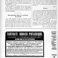 1367 - Page 2088-XII - Correspondance. Contre-visite d’un blessé du travail / Etat antérieur dans les accidents du travail