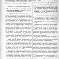 1387 - Page 2120 - Partie Scientifique. L’Actualité Scientifique. Les Livres. Physiologie obstétricale normale et pathologique, par H. Vignes, Masson et Cie, Paris / Cures hydro-minérales en oto-rhino-laryngologie, par H. Flurin, A. Legrand, Paris / L’emploi du purin en France et en Allemagne (Nouvelles méthodes de production, de conservation et l’emploi du purin), par Albert Maupas, Librairie Agricole de la Maison Rustique, Paris / Manuel de législation sanitaire française, par Dr Violle, Masson et Cie, éditeurs, Paris, 1923