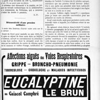 1410 - Page XLV-2155 - Correspondance. Réduction sur les chemins de fer au profit des mutilés / Rétroactivité d’une pension militaire