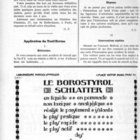 1411 - Page 2156-XLVI - Correspondance. Rétroactivité d’une pension militaire / Application du Tarif Breton. Hémostase / Interventions répétées
