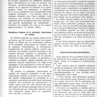 1439 - Page 2204 - Partie Scientifique. L’Actualité Scientifique. La Presse. Les lavages du bassinet [(Archives des maladies des reins et des organes génito-urinaires, 15 janvier 1923)] / Symptômes d’alarme de la méningite tuberculeuse de l’adulte [(Gaz. des hép, 5 avril 23)] / Mort apparente du nouveau-né et injections d’oxygène [(Journ. des Prat, 24 mars 1923)] / L’épreuve de la phénosulfonephtaléine [(La Médecine, mars 23)]