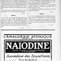 1464 - Page XLIX-2247 - Correspondance. Application du Tarif Breton. Luxation du poignet / Application du Tarif Maginot. Rétroactivité des interventions / Appareil transitoire pour varices et fourniture de bas