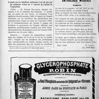 1467 - Page 2250-LII - Bulletin de souscription à l’agenda-memento du praticien (édit. 1924) / Documents officiels. A l'officiel. Questions des parlementaires et réponses des ministres / Anthologie médicale. Cadaver