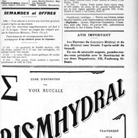 1534 - Page V-2353 - Membres du concours exerçant dans les stations thermales / Demandes et offres