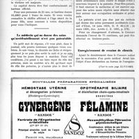 1539 - Page 2360-XII - Correspondance. Fixation et rachat de rente d'un blessé du travail / Le médecin qui ne donne des soins qu’accidentellement n’est pas patentable / Enregistrement de cession de clientèle