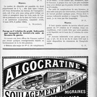 1580 - Page XLVII-2433 - Correspondance. Enregistrement de cession de clientèle / Passage au 2e échelon du grade Indemnité pour incapacité de travail à la suite de blessures de guerre