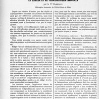 1613 - Page 2466 - Partie scientifique. Travaux Originaux. La thérapeutique des néphrites. L'eczémateux à table et à la station thermale, par le Dr Albert Guyot / Le cancer et sa thérapeutique médicale, par le Dr Baronaki