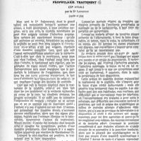 1667 - Page 2518 - Partie scientifique. Travaux Originaux. Clinique chirurgicale. Corps étrangers du genou, M. J. -P. Tourneux / La syphilis héréditaire dans la pratique médicale prophylaxie. Traitement, par le Dr Leredde