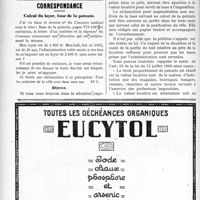 1701 - Page 2552-VI - Demandes et offres / Correspondance. Calcul du loyer, base de la patente