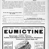 1706 - Page XI-2557 - Correspondance. Le Tarif Breton n’est pas applicable aux soins donnés à un patron blessé / Droits des ayants cause d’une victime du travail / Les augmentations à la charge des locataires bénéficiaires de prorogations