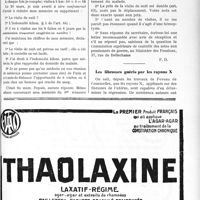 1748 - Page XLIX-2599 - Correspondance. Application du Tarif Maginot. Visite de nuit. —Abus ??. — Sans réponse / Les fibromes guéris par les rayons X