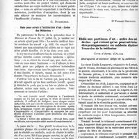 1783 - Page 2634 - Partie professionnelle. Travaux Originaux. Un joli cadeau à faire au corps médical. L’ordre des médecins. Projet d’articles pour l’ordre des médecins / Note pour servir à l’utilisation d’un « Ordre des Médecins » / Dédié aux partisans d’un « ordre des médecins » qui croient qu’on pourrait interdire pratiquement à un médecin diplômé l’exercice de la médecine
