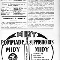 1802 - Page V-2653 - L’Agenda-Memento du Praticien 1924. Médecins spécialistes / Membres du concours exerçant dans les stations d’altitudes / Membres du concours exerçant dans les stations balnéaires / Demandes et offres