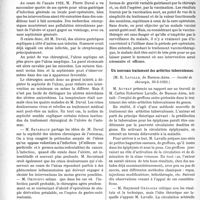 1825 - Page 2676 - Partie scientifique. L’Actualité Scientifique. Les Sociétés Savantes. Paris. Parotidite à répétition traitée par l’opération de Leriche (énervation de la parotide), (Société de chirurgie, 16-5-1923) / La septicité des ulcères gastriques. Son rôle clinique, (Société de chirurgie, 23-5-1923) / Ostéomyélite et vaccinothérapie, (Société de chirurgie, 30-5-1923) / Un nouveau traitement des arthrites tuberculeuses, (Société de chirurgie, 30-5-1923)