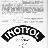 1846 - Page XLV-2697 - Documents officiels. A L’officiel. Sur les jurys d’examen des écoles de médecine / Le carnet médical d'un mutilé est valable sur toute l’étendue du territoire français / Les consultations des hôpitaux ne sont pas faites pour les mutilés de guerre