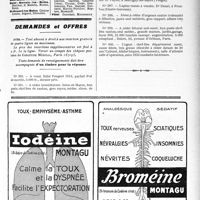 1850 - Page V-2701 - Membres du concours exerçant dans les stations thermales / Demandes et offres
