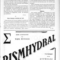 1854 - Page IX-2705 - Correspondance. Application du Tarif Breton. Radio à domicile / Corps étrangers multiples de l’oeil