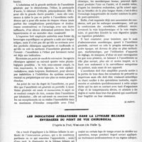 1863 - Page 2714 - Partie scientifique. Travaux Originaux. La douleur en chirurgie, par Dartigues. Fresque historique du combat contre la douleur opératoire. Les anesthésiques chirurgicaux et l’évolution de l’anesthésie chirurgicale / Les indications opératoires dans la lithiase biliaire envisagées du point de vue chirurgical, d’après le Prof. Woelker