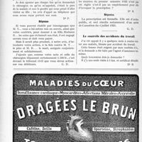 1901 - Page 2752-VIII - Correspondance. Celui qui met en oeuvre le médecin doit-il être responsable des honoraires ? / La prescription d’ordre public / Le contrôle des accidents du travail