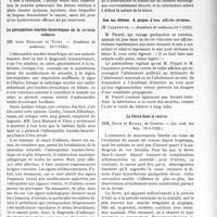 1918 - Page 2769 - Partie scientifique. L’Actualité Scientifique. Les Sociétés Savantes. Paris. Les biopsies dans le diagnostic précoce du cancer utérin, (Académie de médecine, 10-7-1923) / Les adénopathies trachéo-bronchiques de la seconde enfance, (Académie de médecine, 10-7-1923) / Sur les tétines. A propos d’une affiche-réclame, (Académie de médecine, 10-7-1923) / La fièvre dans le cancer, (Soc. méd. des hôp. 18-5-1923)