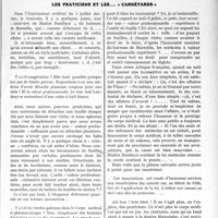1924 - Page 2775 - Partie professionnelle. Travaux Originaux. Les praticiens et les... "carnétards"