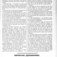 1934 - Page 2785 - Partie professionnelle. Comptes rendus, documents, pièces officielles…. Congrès international de femmes-médecins. Syndicat médical de l’arrondissement d’Avesnes, (10 juin 1923) / Reportage professionnel. Nouvelles et informations. Clinique médicale de l’hôpital Cochin