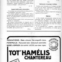 1937 - Page 2788-XL - Correspondance. Application du Tarif Breton. Ablation d’ongle / Appareil plâtré après osteosynthèse / Pansements et massages multiples