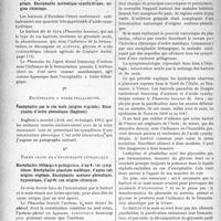 1965 - Page 2816 - Partie scientifique. Travaux Originaux. L’encéphalite léthargique n’est pas une. ses trois formes principales correspondent a trois intoxications alimentaires d'origine différente: lathyrisme, phaséolisme, maidisme, par le Dr Albert Veillard. Encéphalite spasmodique ou myoclonique / L’encéphalite léthargique simple / Encéphalite à forme pellagreuse / Forme grave de l’encéphalite léthargique