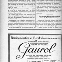 1985 - Page 2836-XL - Correspondance. Les Compagnies qui n’ont pas usé du contrôle légal ne peuvent contester les honoraires médicaux pour accidents du travail / Les coupons doivent être compris dans la déclaration du revenu