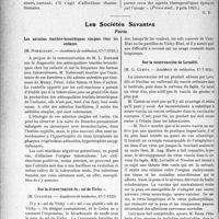 2013 - Page 2864 - Partie Scientifique. L’Actualité Scientifique. La Presse. L'Ionisation en thérapeutique oculaire [(Presse méd. 9 juin 1923)] / Les Sociétés Savantes. Paris. Les adénites trachéo-bronchiques simples chez les enfants, (Académie de médecine, 17-7-1923) / Sur la dénomination de « sel de Vichy », (Académie de médecine, 17-7-1923) / Sur la neurovaccine de Levaditi, (Académie de médecine, 17-7-1923) / Radiographie sous le contrôle de la radioscopie, (Académie de médecine, 17-7-1923)