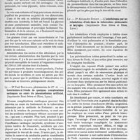 2018 - Page 2869 - Partie Scientifique. L’Actualité Scientifique. Les Thèses. Les lavements nutritifs dans l’alimentation extra-buccale, par Dr J. Malassis, Jouve et Cie, édi�teurs, Paris / Contribution à l’étude de quelques complications cardiaques au cours du pneumothorax artificiel, par Dr Paul Bonnand, Imprimerie Bosc frères et Riou, Lyon / L’iodothérapie par les inhalations d’iode dans la tuberculose pulmonaire et laryngée, par Dr Alexandre Rodet, Imprimerie Bosc frères et Riou, Lyon