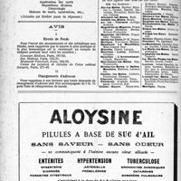2041 - Page 2892-IV - Office de Renseignements du « Concours » / Membres du Concours exerçant dans les Stations Thermales