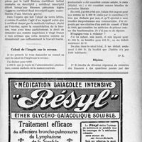 2046 - Page IX-2897 - Correspondance. Rapport à la Compagnie sur l’état d'un blessé du travail / Calcul de l’impôt sur le revenu