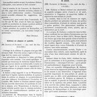 2064 - Page 2915 - Partie Scientifique. L'Actualité Scientifique. Les Sociétés Savantes. Paris. Le statut des sages-femmes / Sclérose en plaques et syphilis, (Soc. méd. des hôp ; 15-6-1923) / Néphrite aiguë mortelle par ingestion de sous-acétate de plomb, (Soc. méd. des hôp ; 1-6-1923) / L’héliothérapie à Paris, (Soc. méd. des hôp ; 15-6-1923)