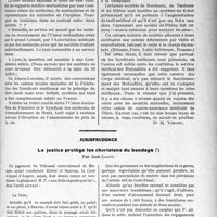 2072 - Page 2923 - Partie Professionnelle. Travaux Originaux. Chronique de la mutualité. Rapports du Corps médical et de la Mutualité dans quelques régions [Dr M. Vimont] / Jurisprudence. La justice protège les charlatans du bandage, par Jean Calot [Dr Paul Boudin]