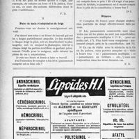 2083 - Page 2934-XLII - Correspondance. Application du Tarif Breton. Sutures multiples / Plaies de main et amputation de doigt