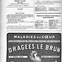 2089 - Page 2940-IV - Office de Renseignements du « Concours » / Membres du Concours exerçant dans les stations d’altitude / Membres du Concours exerçant dans les stations balnéaires