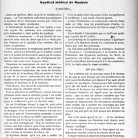 2122 - Page 2973 - Partie Professionnelle. Comptes rendus, documents, pièces officielles…. Syndicat médicale de Lille, (18 mai 1923) / Syndicat médical de Roubaix, (4 mai 1923)