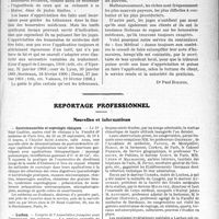 2126 - Page 2977 - Partie Professionnelle. Comptes rendus, documents, pièces officielles…. Jurisprudence. Appendicite. — Appréciation des honoraires chirurgicaux. / Reportage Professionnel. Nouvelles et informations. Gastrotonométrie et coprologie cliniques / Luchon / Clinique médicale propédeutique
