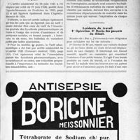 2236 - Page VII-3087 - Correspondance. Notes de médicaments des propharmaciens / Accidents du travail.. 1° Opération. 2° Droits des parents du défunt