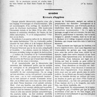 2265 - Page 3116 - Partie Professionnelle. Travaux Originaux. Liseré vert et patente de santé [Dr M. Vimont] / Hygiène. Erreurs d’hygiène [Dr Courgey]