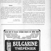 2272 - Page XXXIX-3123 - Correspondance. Patente en cas de transfert du cabinet / Impôt sur le revenu. Réclamation