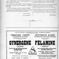 2279 - Page 3130-XLVI - Notes de pratique médicale. Traitement des hémoptysies / Anthologie médicale. La naissance