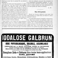 2284 - Page IX-3135 - Correspondance. Cote personnelle mobilière / Base de la patente