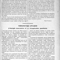 2306 - Page 3159 - Partie Scientifique. L’Actualité Scientifique. Les Sociétés Savantes. Montpellier. Réunion obstétricale et gynécologique. Interruption de grossesse pour pyélonéphrite double / Oedème généralisé de l'oeuf / Thérapeutique appliquée. L’énergie musculaire et sa récupération spontanée