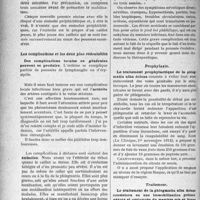 2345 - Page 3198 - Partie Scientifique. Travaux Originaux. Phlegmatia alba dolens, par M. le Dr Henri Vignes. La phlegmatia alba dolens dans sa période d’état et dans sa forme classique / Les complications et les deux plus redoutables / Prophylaxie / Traitement