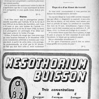 2382 - Page IX-3235 - Correspondance. Prorogation de bail / Expertise d’un blessé du travail